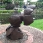 Forged steel; 135cm high x 125cm x 117cm; 1986, sited in Queens Park, Swindon in 1995